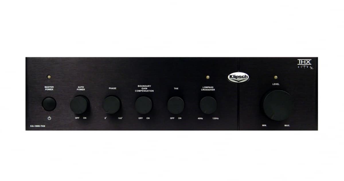 Klipsch KA-1000-THX Slutsteg
