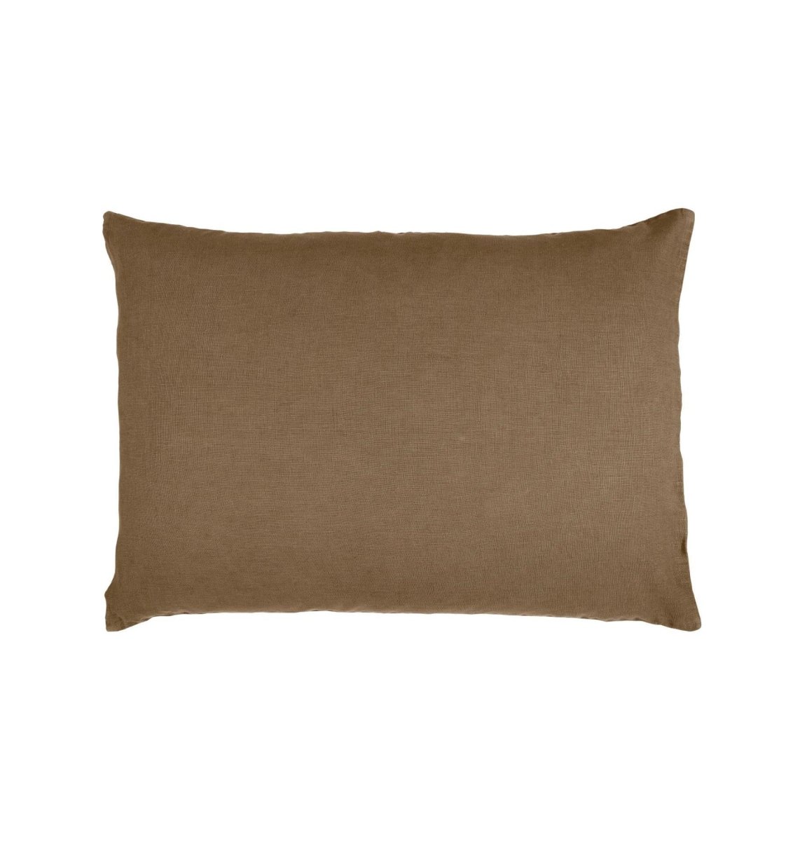 Kuddfodral Linne Chocolate 50x70 - Bild 3