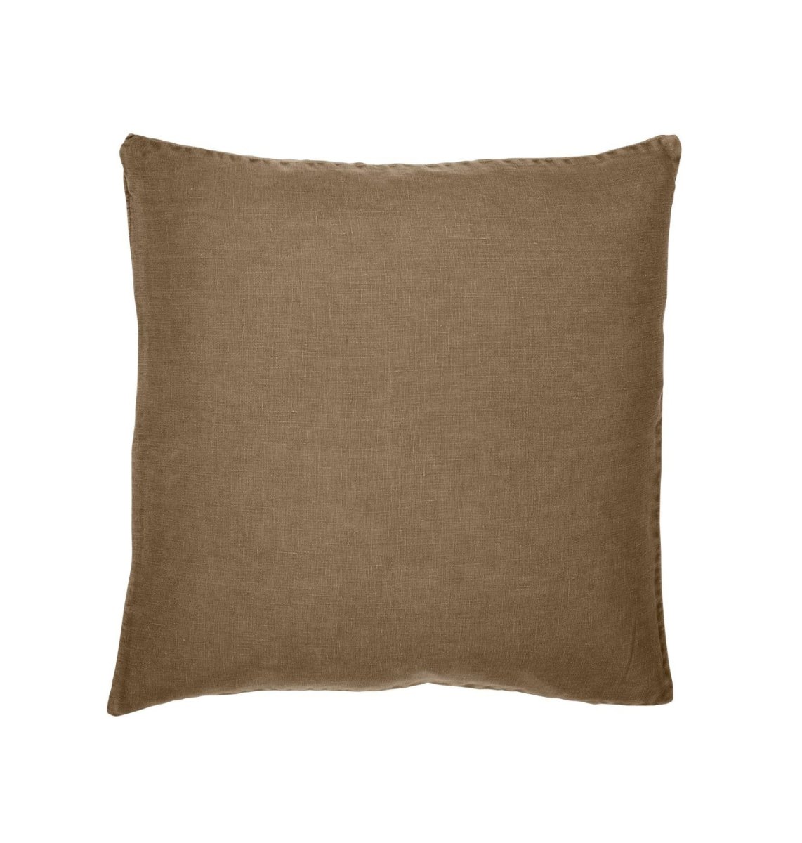 Kuddfodral Linne Chocolate 50x50 - Bild 3