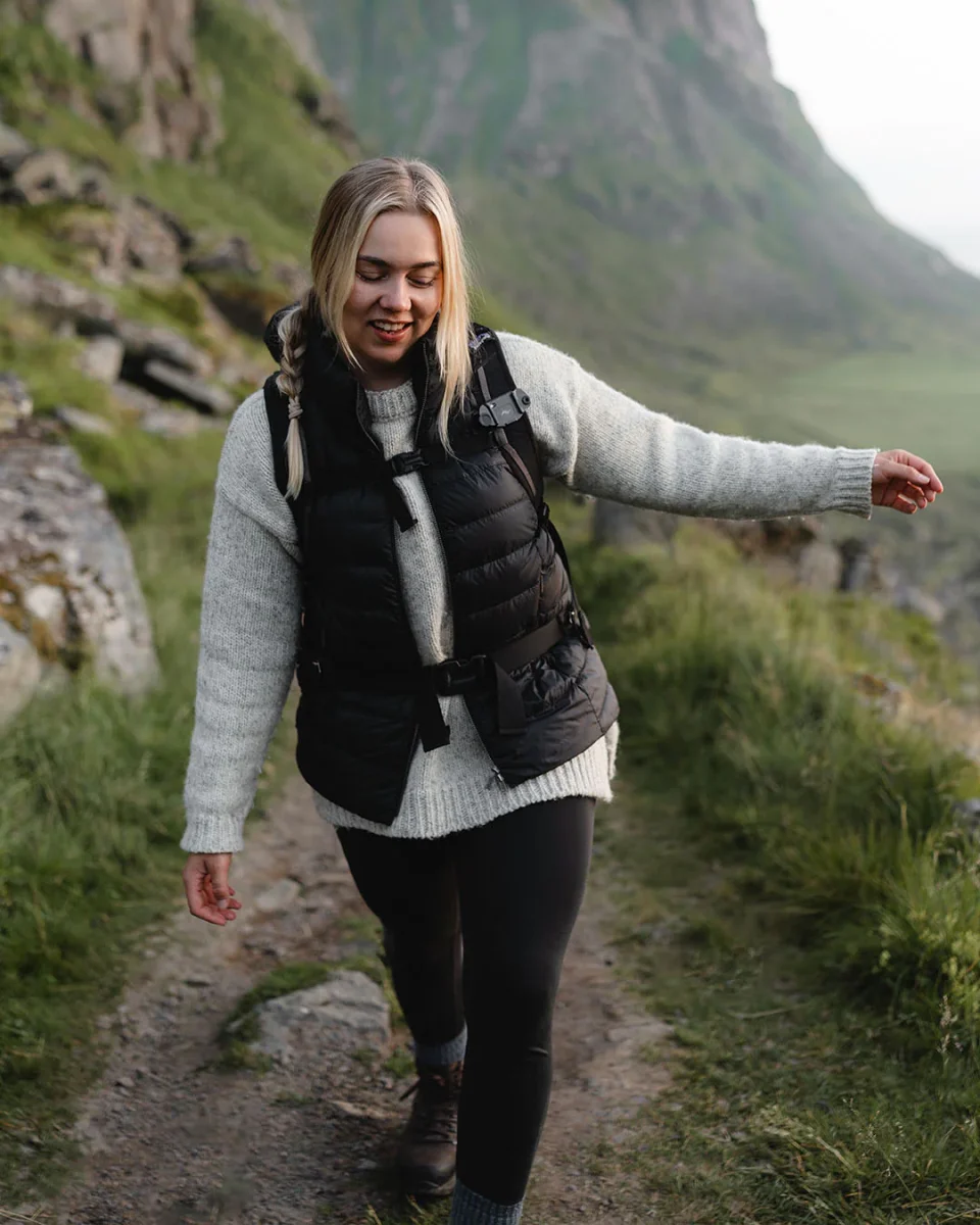 Lady dunväst kolsvart - Bild 7