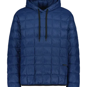 Poiju dunhoodie blå pion