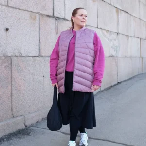 Mesi plus stil dunväst dov orkide
