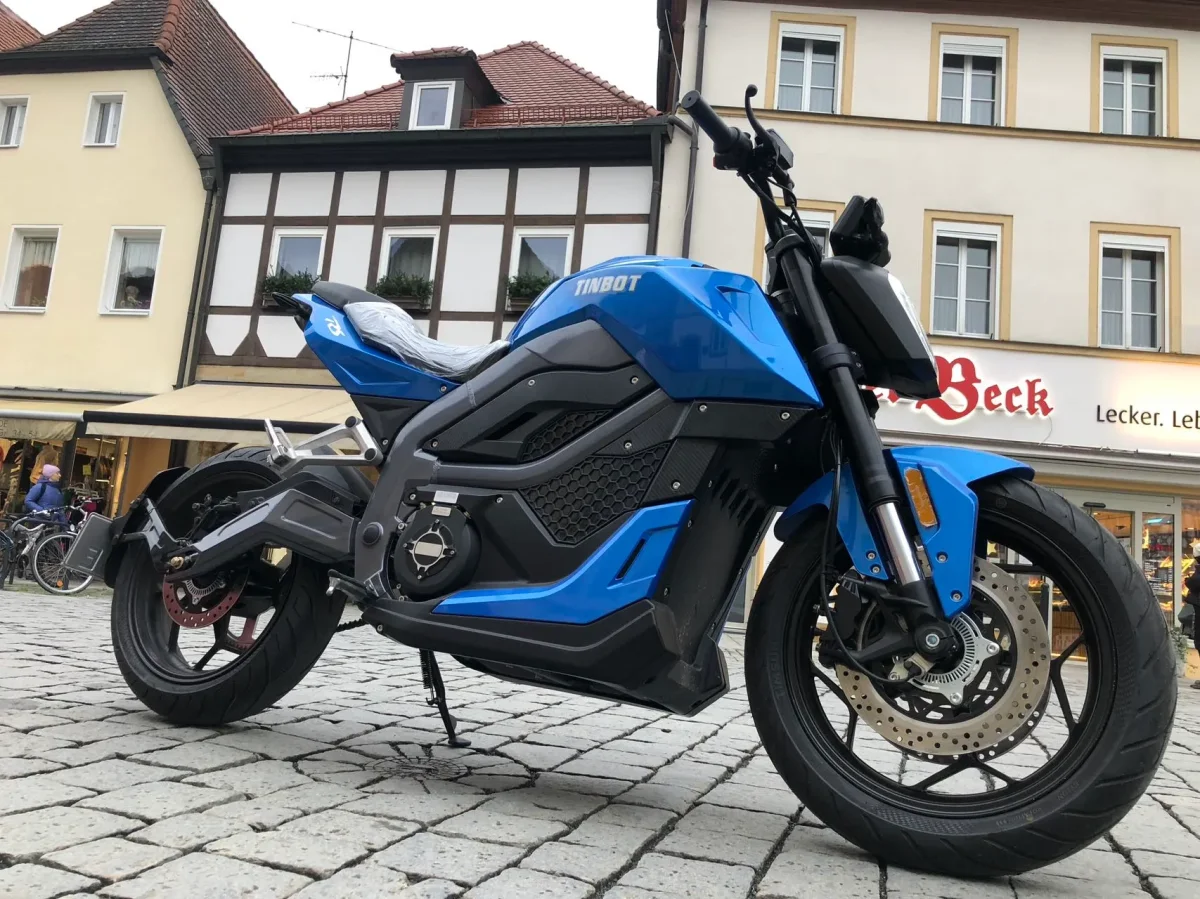 Elmotorcykel TINBOT RS1 – 20000W Peak power – 120 km/h – Räckvidd 20 mil - Bild 4