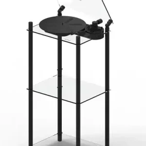 Transparent Turntable Stand